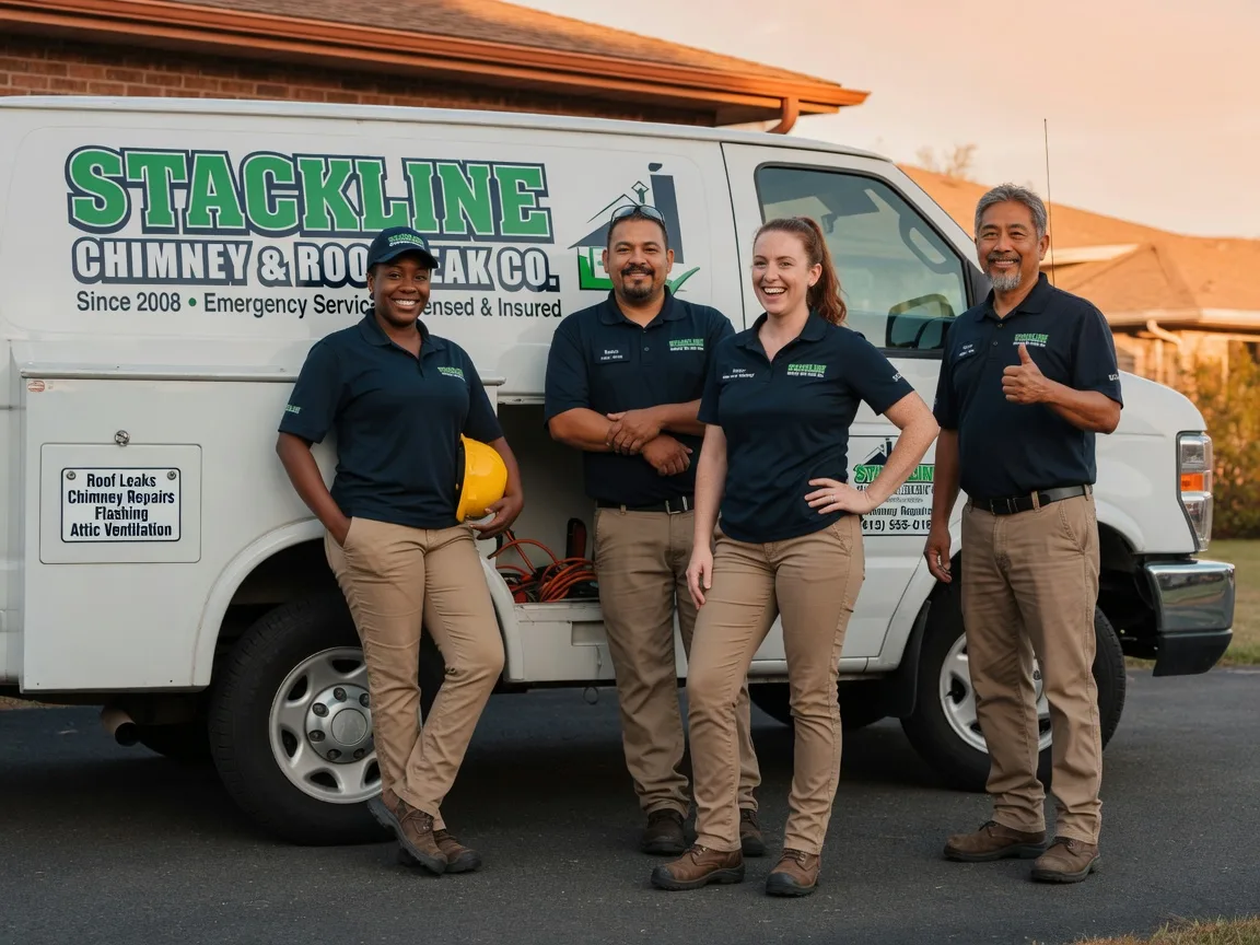 Chimney flashing repair company in Coram, MT